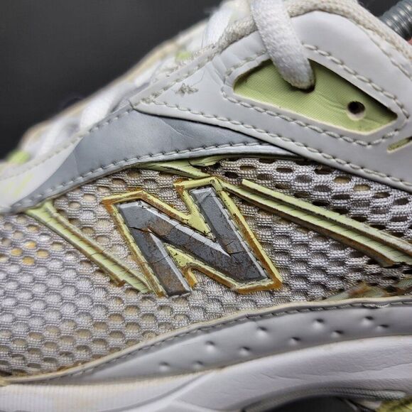 New Balance 540 Shoes Womens Sz 8.5 White Yellow Trainers Sneakers - Picture 4 of 10